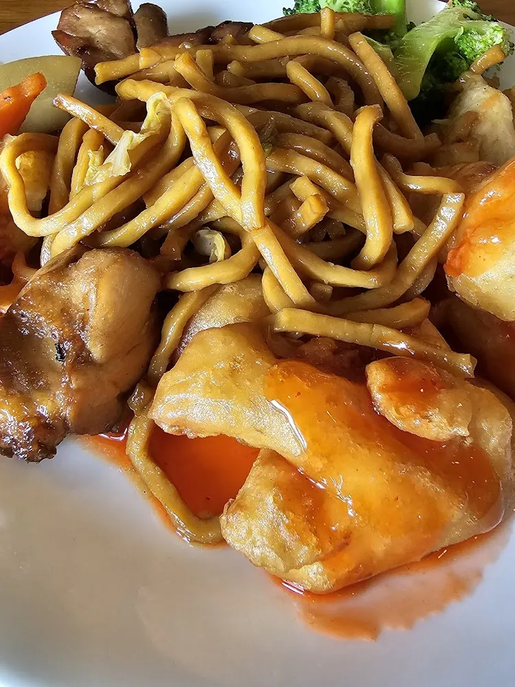Noodles and Chicken
